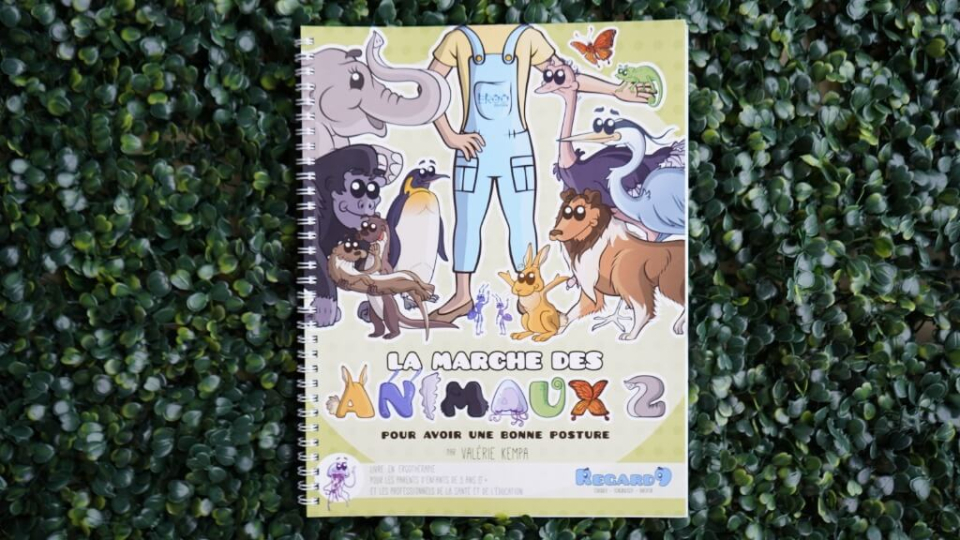 Livre : La marche des animaux (cadeau fêté : extra 25$) - Livre - La marche des animaux - Éducazoo