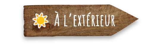 À l'extérieur