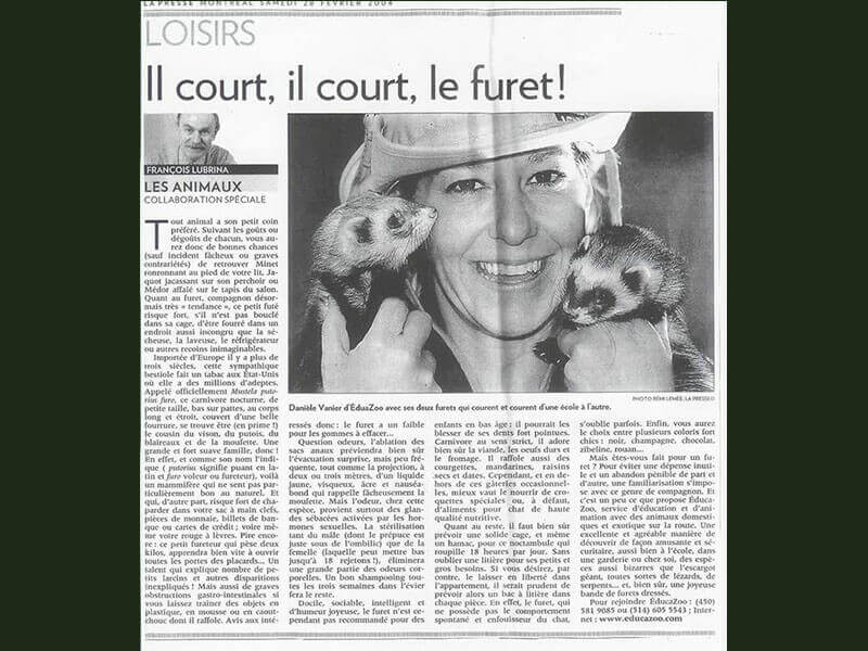 La Presse - février 2004